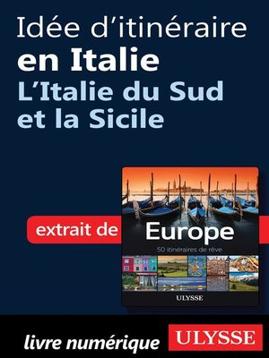 cover image of Idée d'itinéraire en Italie--L'Italie du Sud et la Sicile